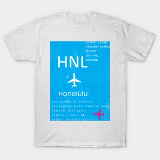 HNL Honolulu minimal T-Shirt